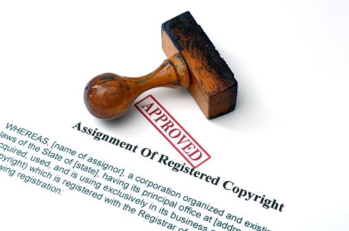 Assignment of registered copyright
