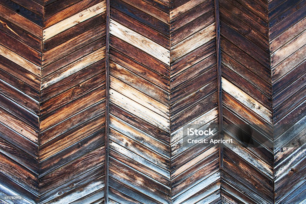 old wooden short levels old wooden short levels on wall at an angle 2015 Stock Photo