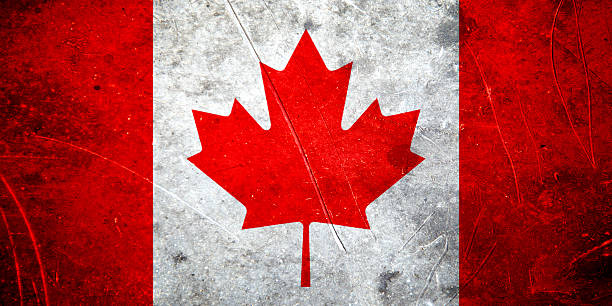 istock Grunge canadian flag 471782983