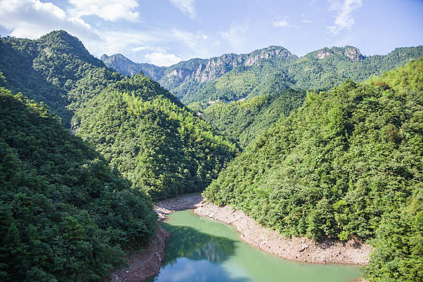 istock bird view of valley 471784045