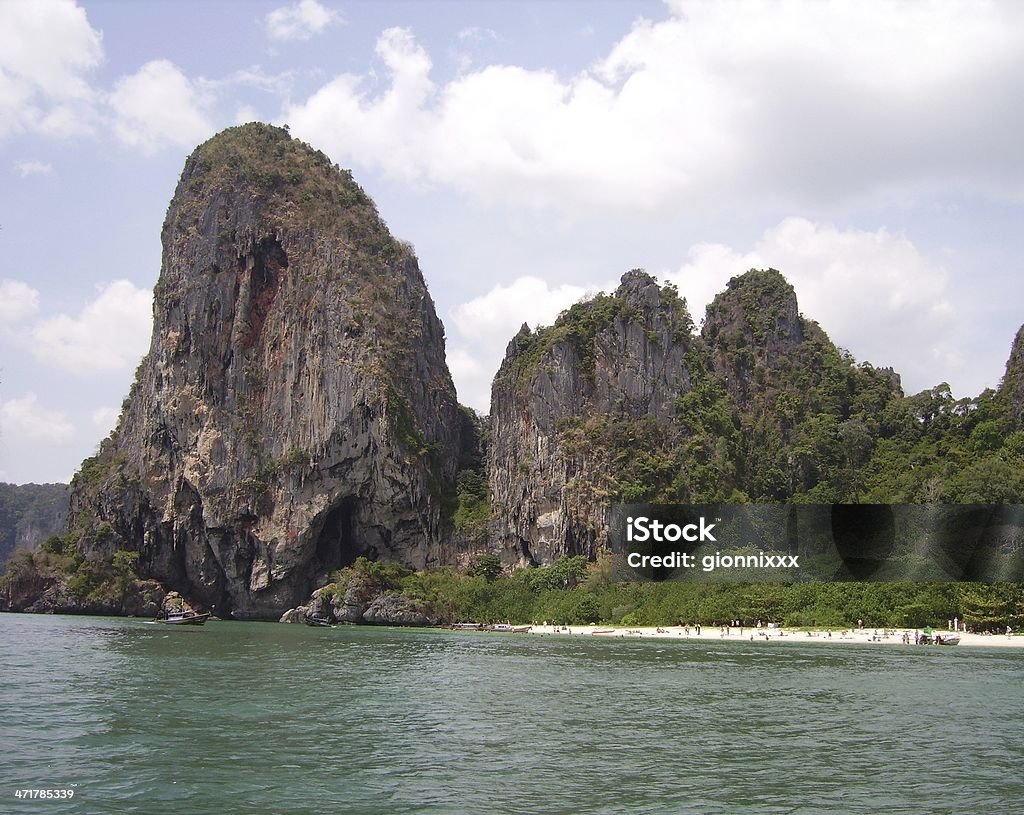 Phra nang, Krabi coast Thailand - Lizenzfrei Andamanensee Stock-Foto