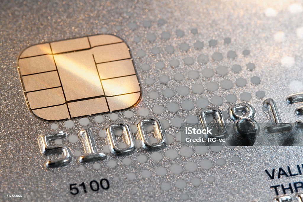 Credit Card Close-up of a credit card Credit Card Stock Photo