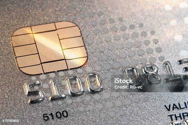 Credit Card Stock Photo - Download Image Now - Credit Card, Computer Chip, Close-up