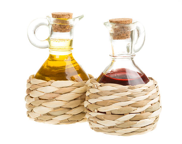 istock Red Wine Vinegar and sunflower oil 471786153