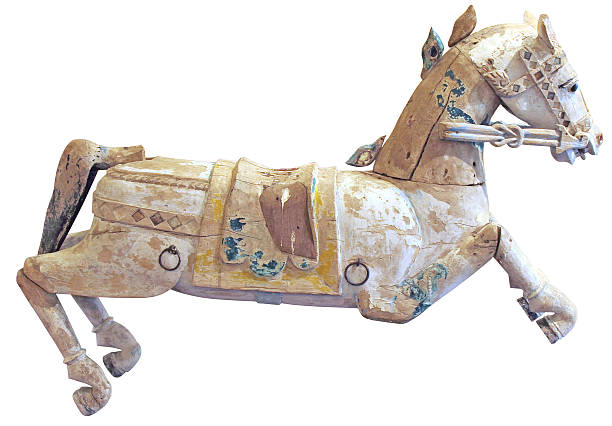 istock Old wooden horse 471788533