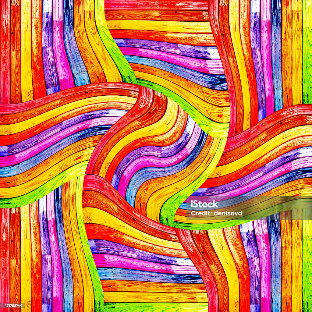 texture en bois coloré twisted - Illustration de Abstrait libre de droits