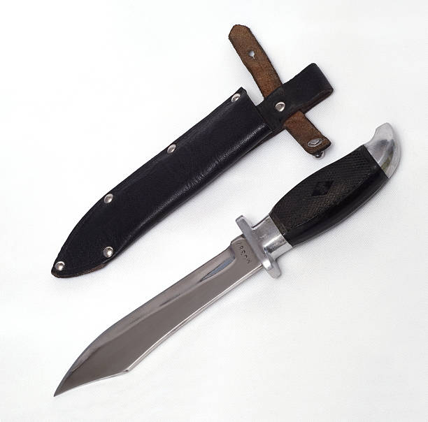 istock Knife and leather cover 471791157