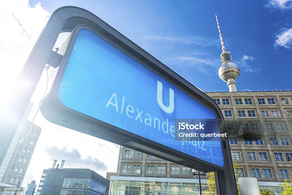 Berlin Alexanderplatz - Lizenzfrei Alexanderplatz Stock-Foto