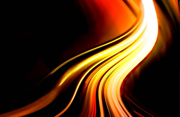 Abstract colored lines stock photo