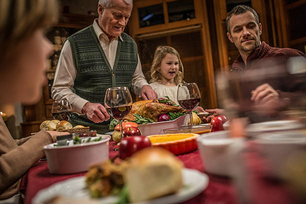 istock Multi Generation Family Celebrating Thanksgiving 471803220