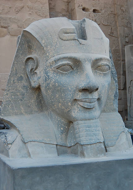 istock Head statue of Ramses II 471803601