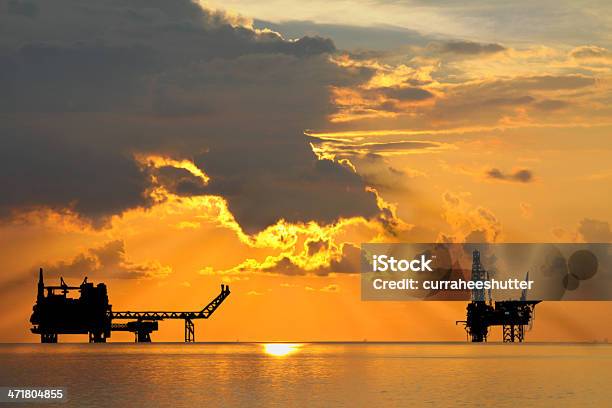 Rig And Platform Stock Photo - Download Image Now - Brazil, Crude Oil, Offshore Platform