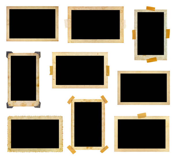 istock Set of vintage photos 471805080