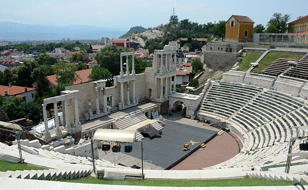 istock Roman theater in Plovdiv, Bulgaria 471805901