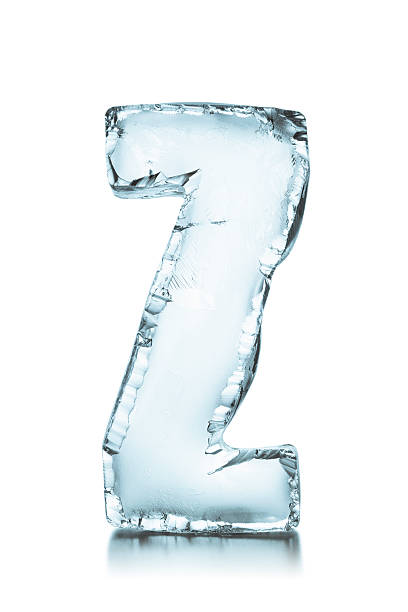 istock Letter Z frozen ice block alphabet 471806279