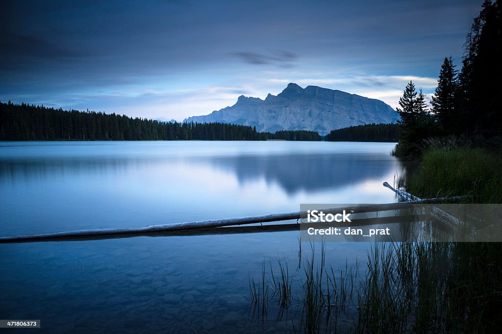 Parc National de Banff - Photo de Coucher de soleil libre de droits