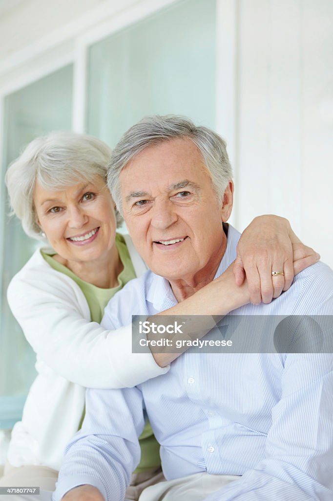 Amore e amore - Foto stock royalty-free di 60-69 anni