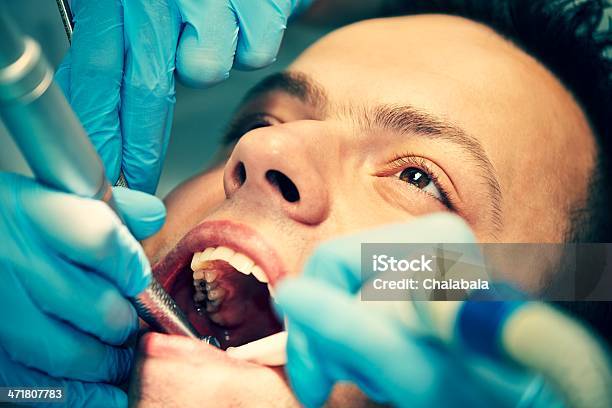 Ambulatorio Dentistico - Fotografie stock e altre immagini di Accudire - Accudire, Adulto, Ambulatorio dentistico