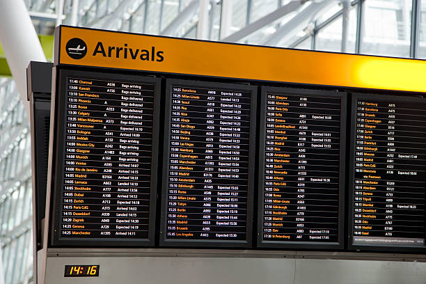 istock Airport electronic arrivals board 471808373