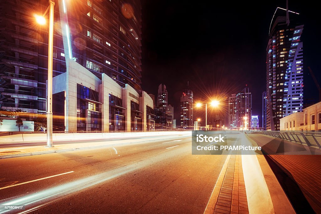 Dubai city highway - Foto de stock de Aire libre libre de derechos