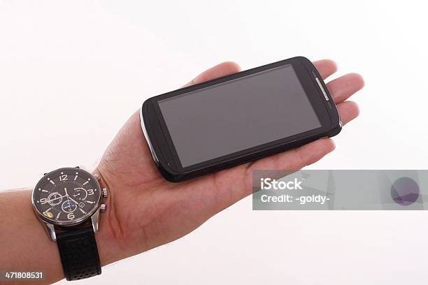 Smart Phone Und Uhr Armbanduhr Stockfoto und mehr Bilder von Armbanduhr - Armbanduhr, Berührungsbildschirm, Computer