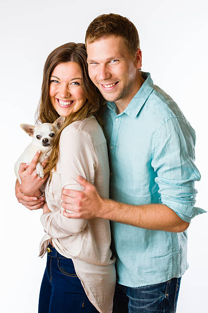 istock Couple and dog 471809375