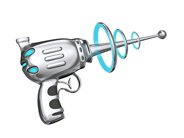 pistola de ciencia ficción - gun turret fotografías e imágenes de stock