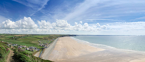 istock Beautiful Newgale beach in Wales, Britain 471812305