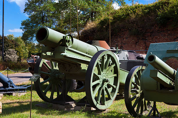 istock Old cannon in the museum 471815987