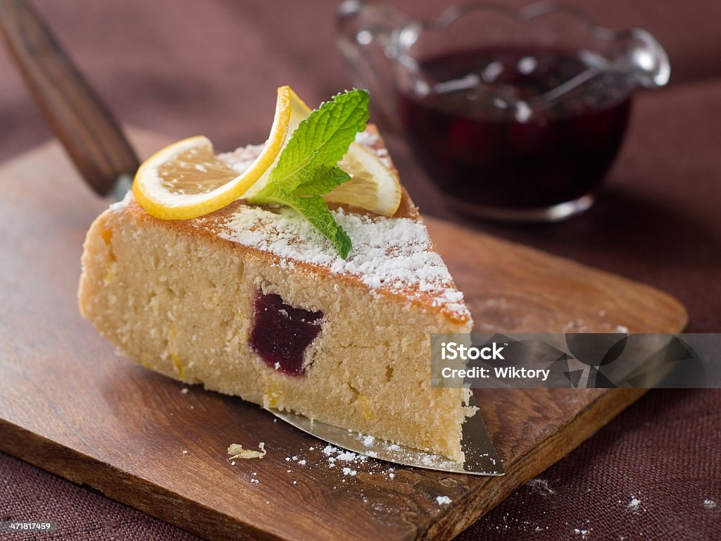 レモンのケーキ - おやつのロイヤリティフリーストックフォト
