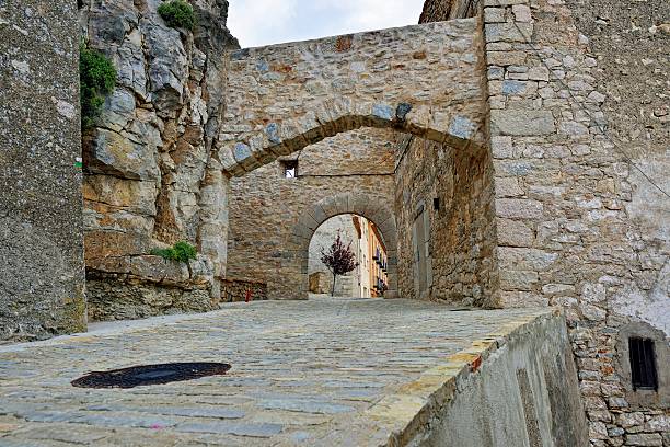 istock Small  town Ares in Spain. 471818129
