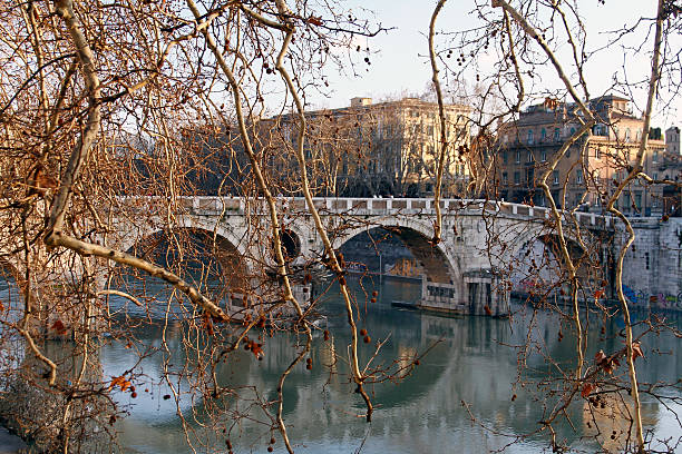 istock river Tiber in Rome, Italy 471818223