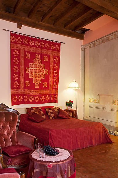 istock Bedroom in Tuscany style 471818643