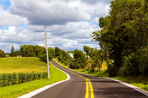 istock American Country Road Side View 471818861