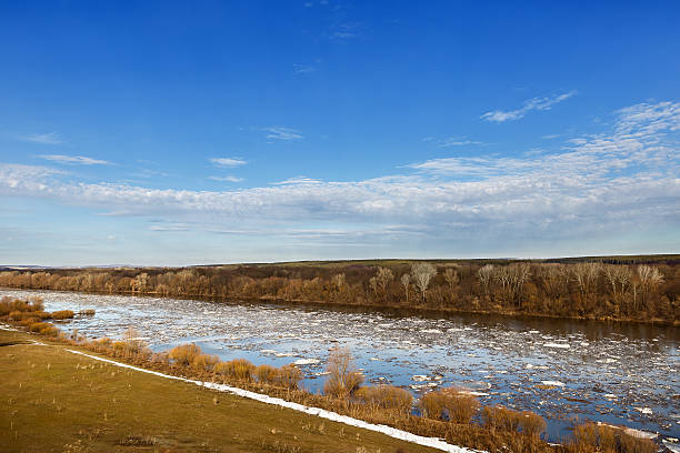 istock Spring break up on the river Don. Russia. 471819406