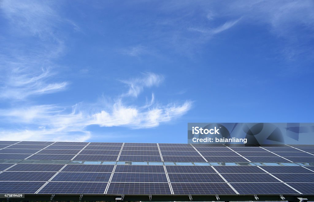 Panneau solaire - Photo de Affaires Finance et Industrie libre de droits