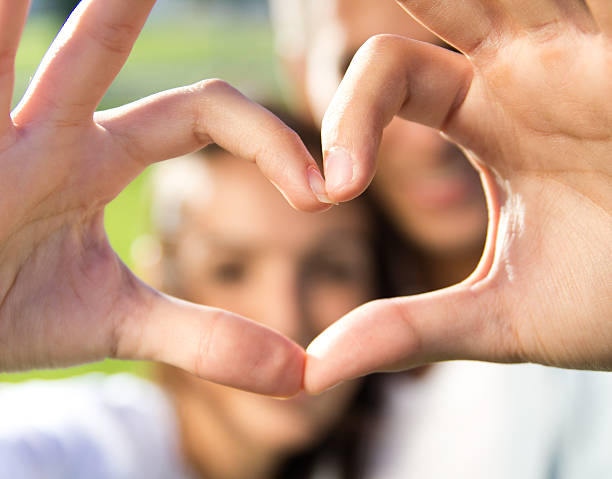 istock Young couple having fun in a park 471820301