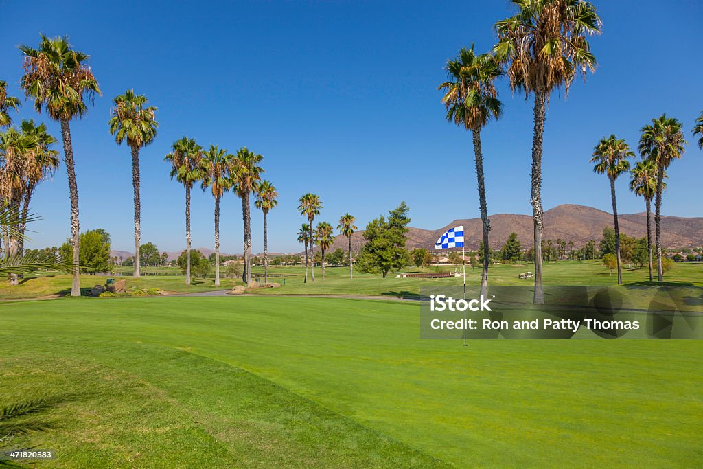 Golfplatz in Südkalifornien - Lizenzfrei Berg Stock-Foto