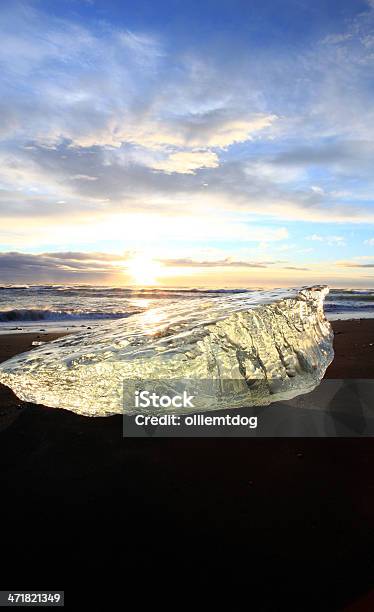 Photo libre de droit de Frozen Côte En Islande banque d'images et plus d'images libres de droit de Arctique - Arctique, Beauté de la nature, Bleu