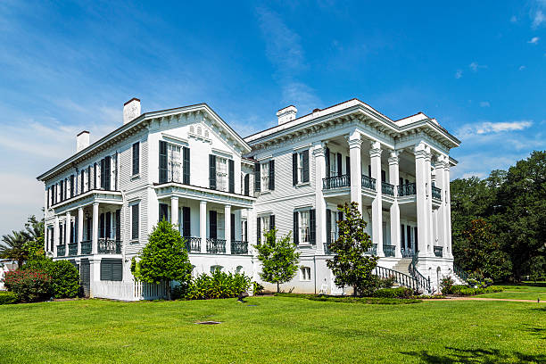 istock historic Nottoway plantation in Louisiana 471821523