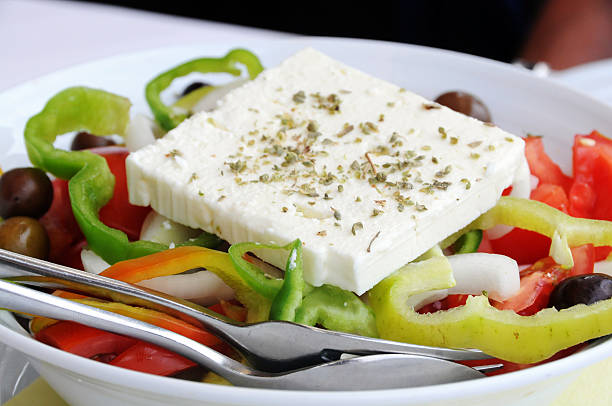 Greek Salad stock photo