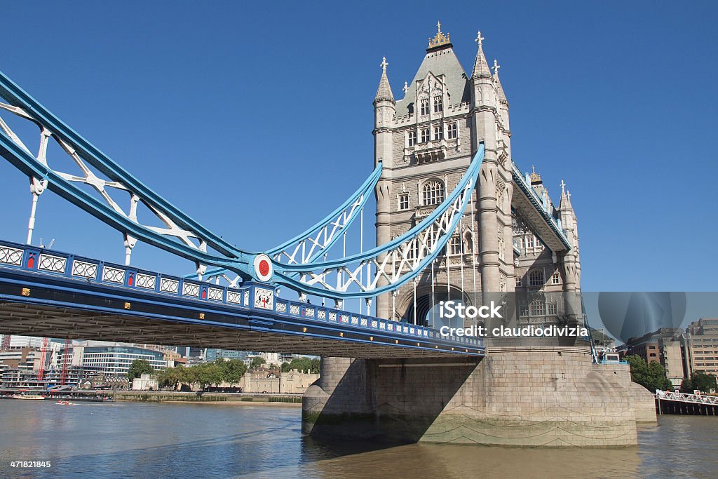 Tower Bridge London Tower Bridge on River Thames Architecture Stock Photo