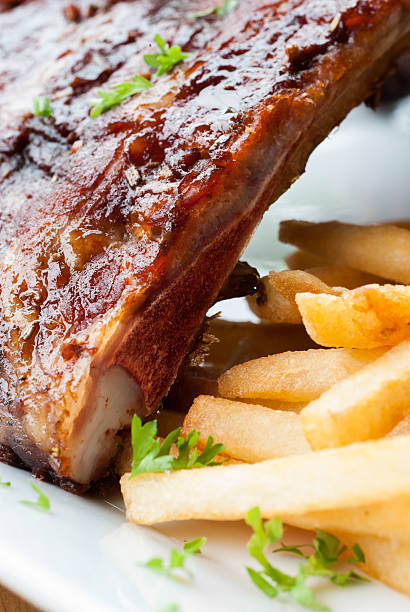 istock grilled juicy barbecue pork ribs 471822077