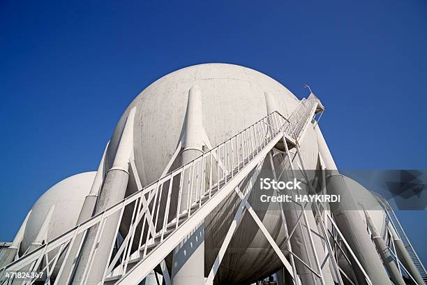 Petroleum Vorratsbehälter Stockfoto und mehr Bilder von Abstrakt - Abstrakt, Bauwerk, Benzin