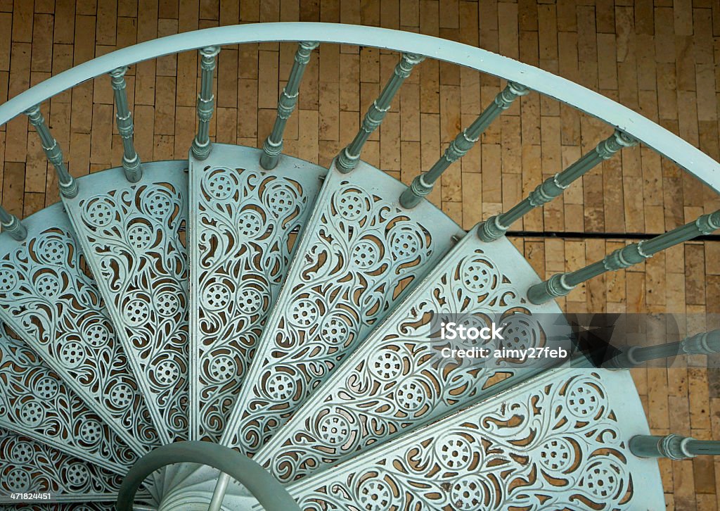 Escadas em espiral - Foto de stock de Abstrato royalty-free