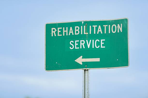 istock Rehabilitation service sign 471825461