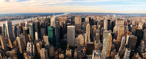 istock New York City Manhattan at sunset 471826253