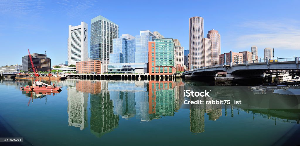 Boston waterfront - Foto de stock de Arquitetura royalty-free