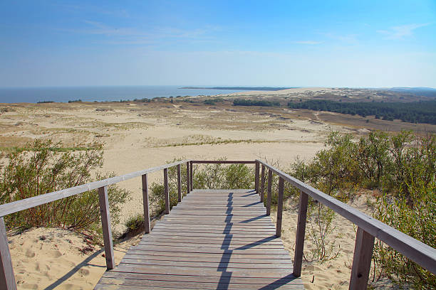 The Curonian Spit stock photo