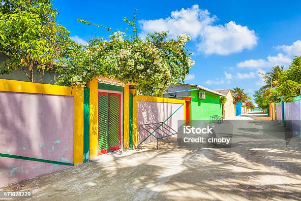 Foto de Dangheti Nas Maldivas e mais fotos de stock de Maldivas - Maldivas, Aldeia, Casa